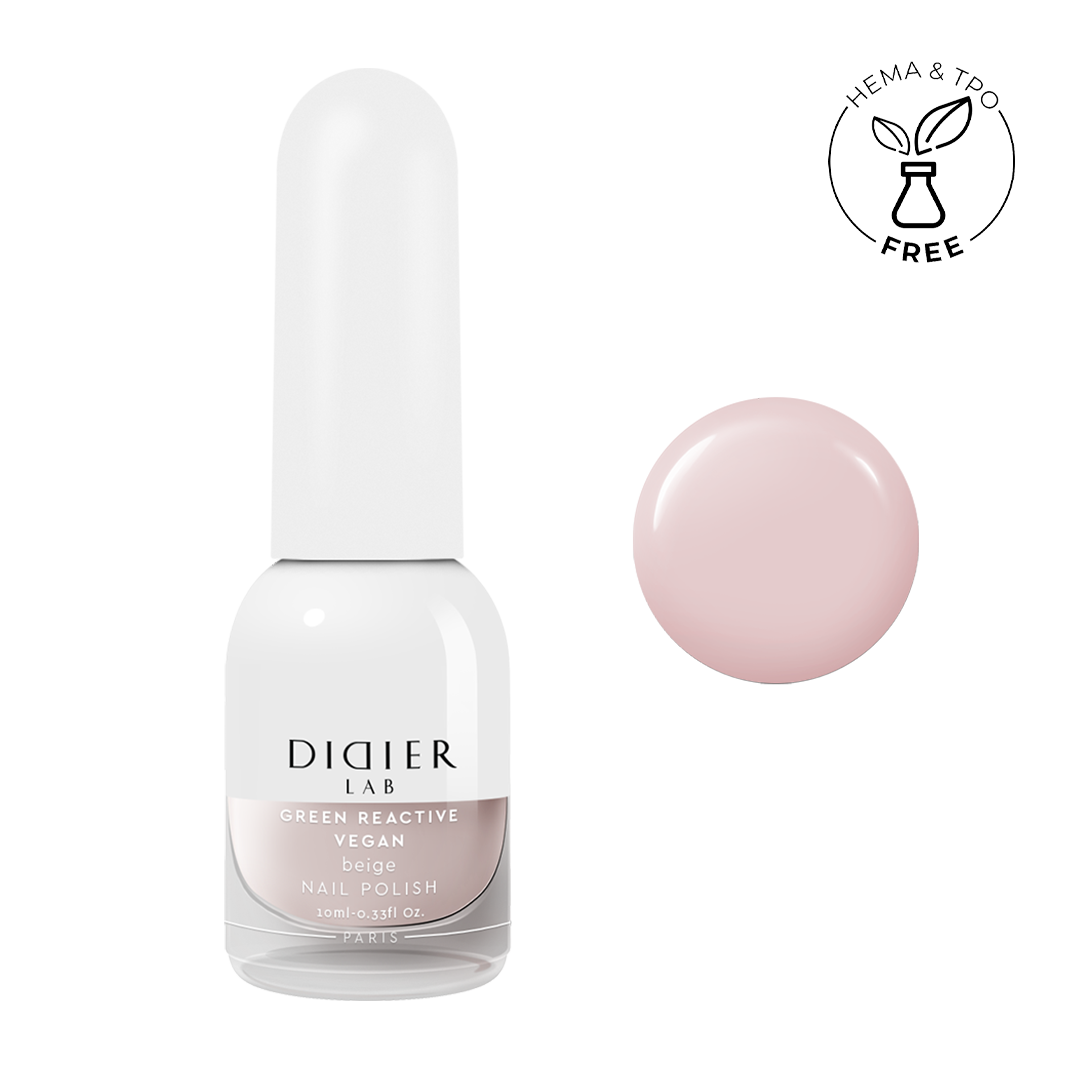 Lac unghii Vegan - Beige "Didier Lab”, 10ml