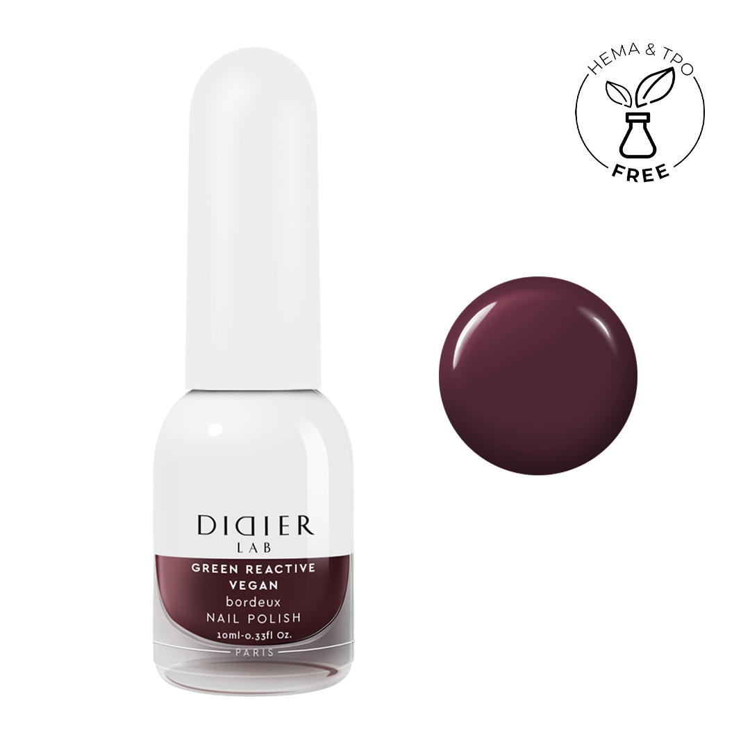 Lac unghii Vegan - Bordeux "Didier Lab”, 10ml