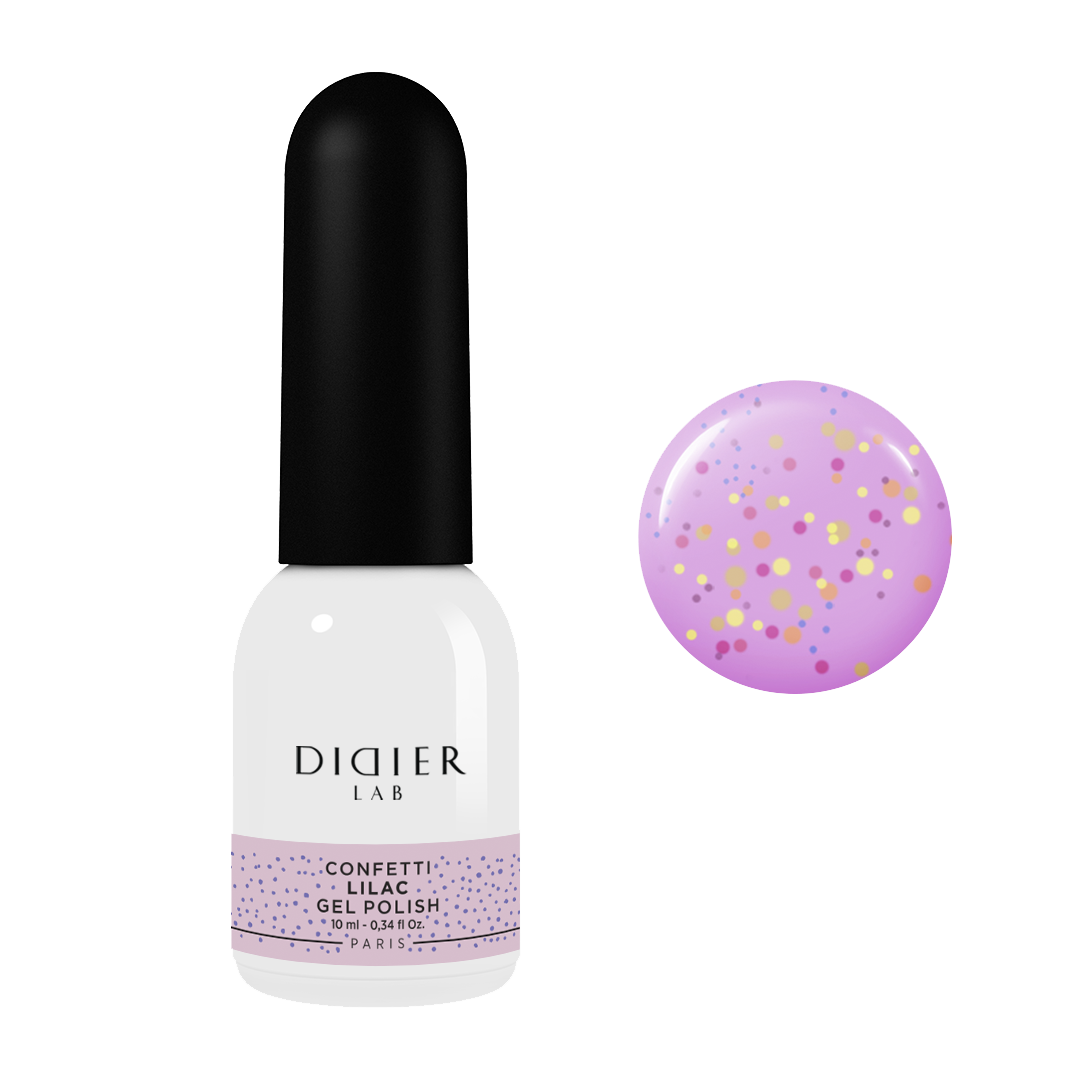 Lac semipermanent - Confetti, Liliac, Didier Lab, 10 ml