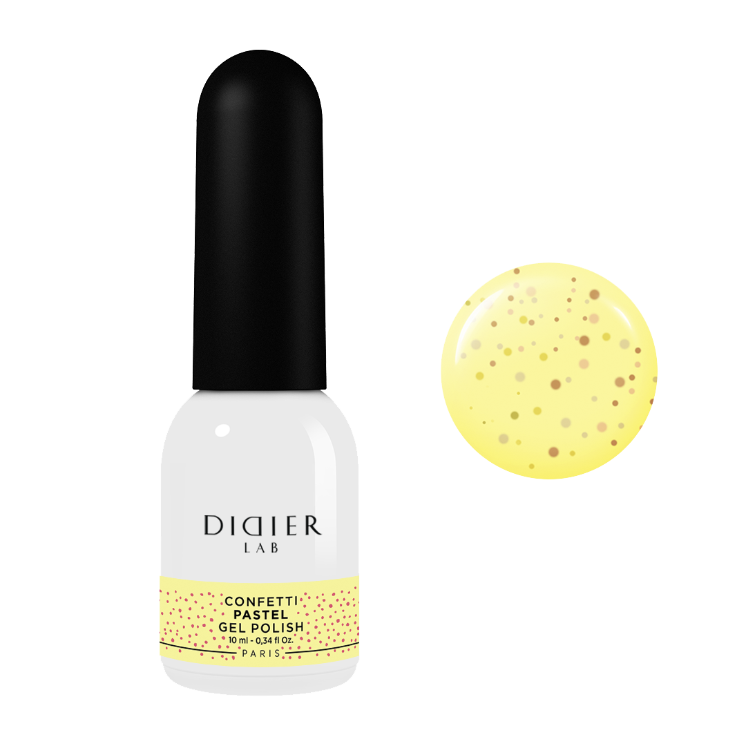Lac semipermanent - Confetti, Pastel, Didier Lab, 10 ml
