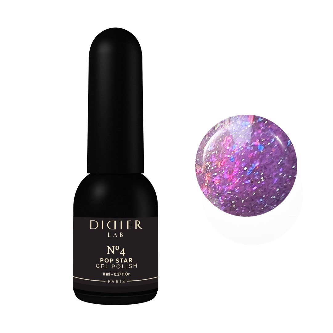 Lac semipermanent - Pop Star - Nr. 4 "Didier Lab", 8ml