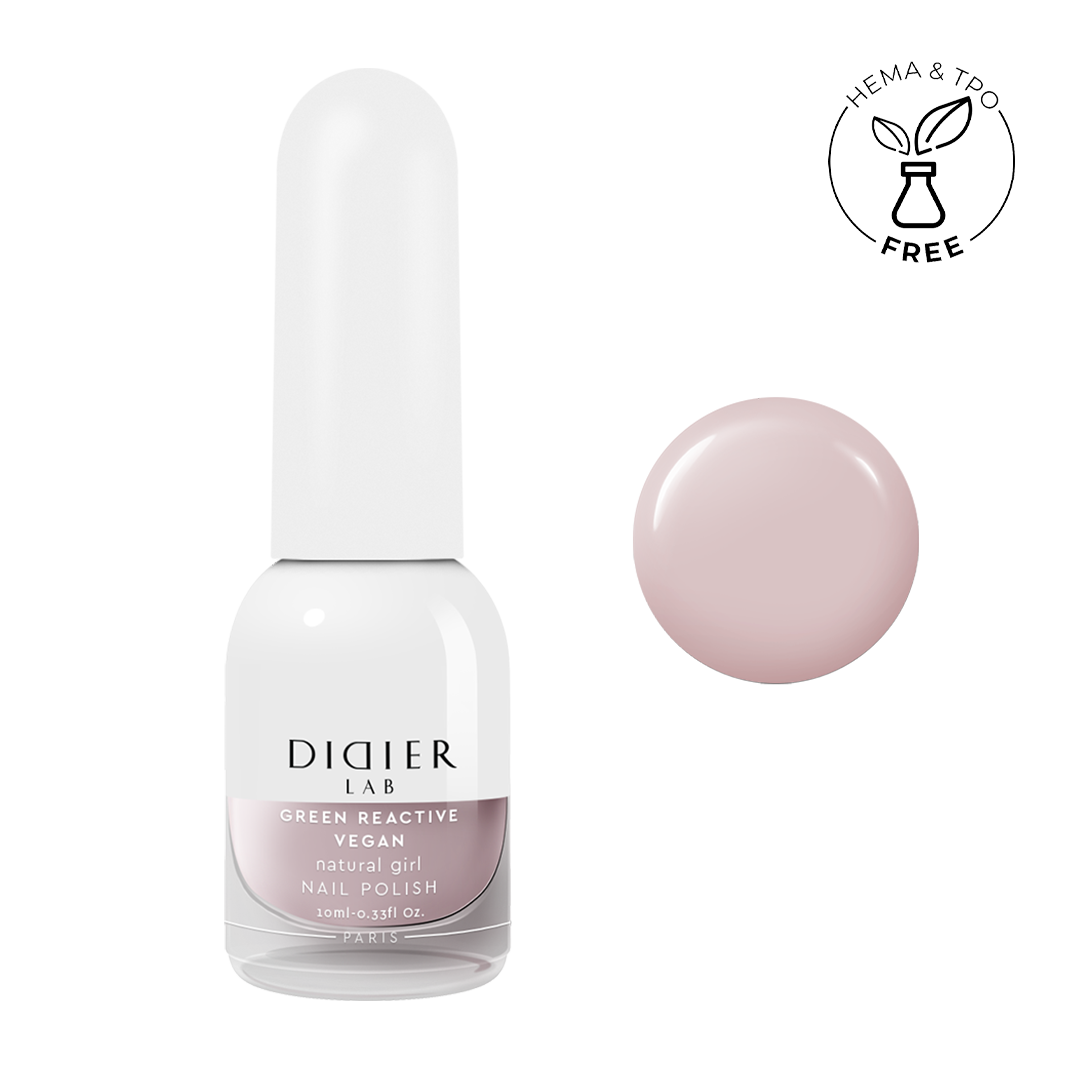 Lac unghii Vegan - Natural Girl "Didier Lab”, 10ml