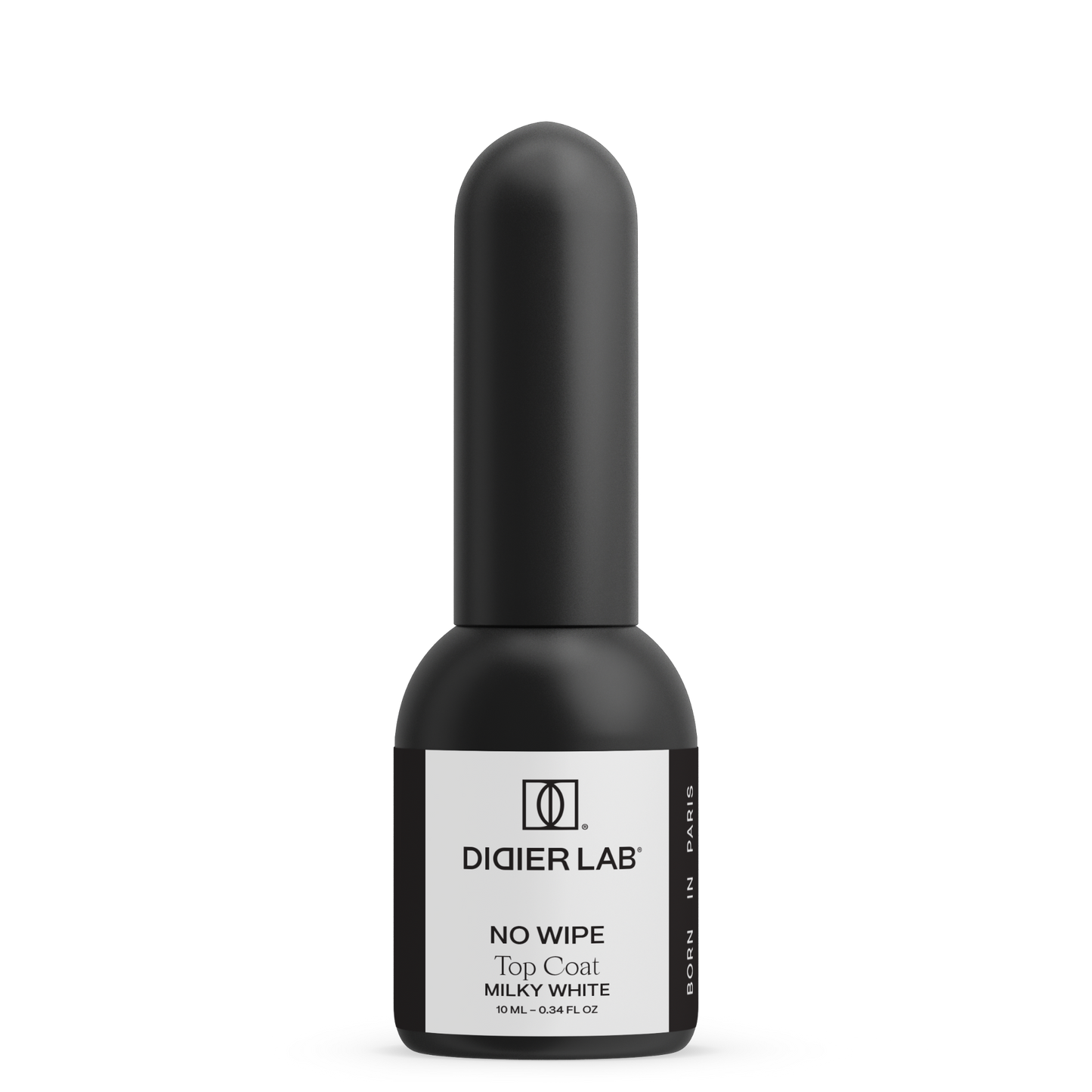 Top Coat no Wipe - Milky White "Didier Lab", 10 ml - fara HEMA si TPO
