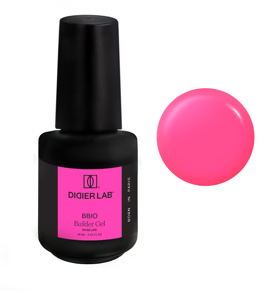 Gel Builder BBIO - ICONIC, Rose Life - "Didier Lab" 15ml