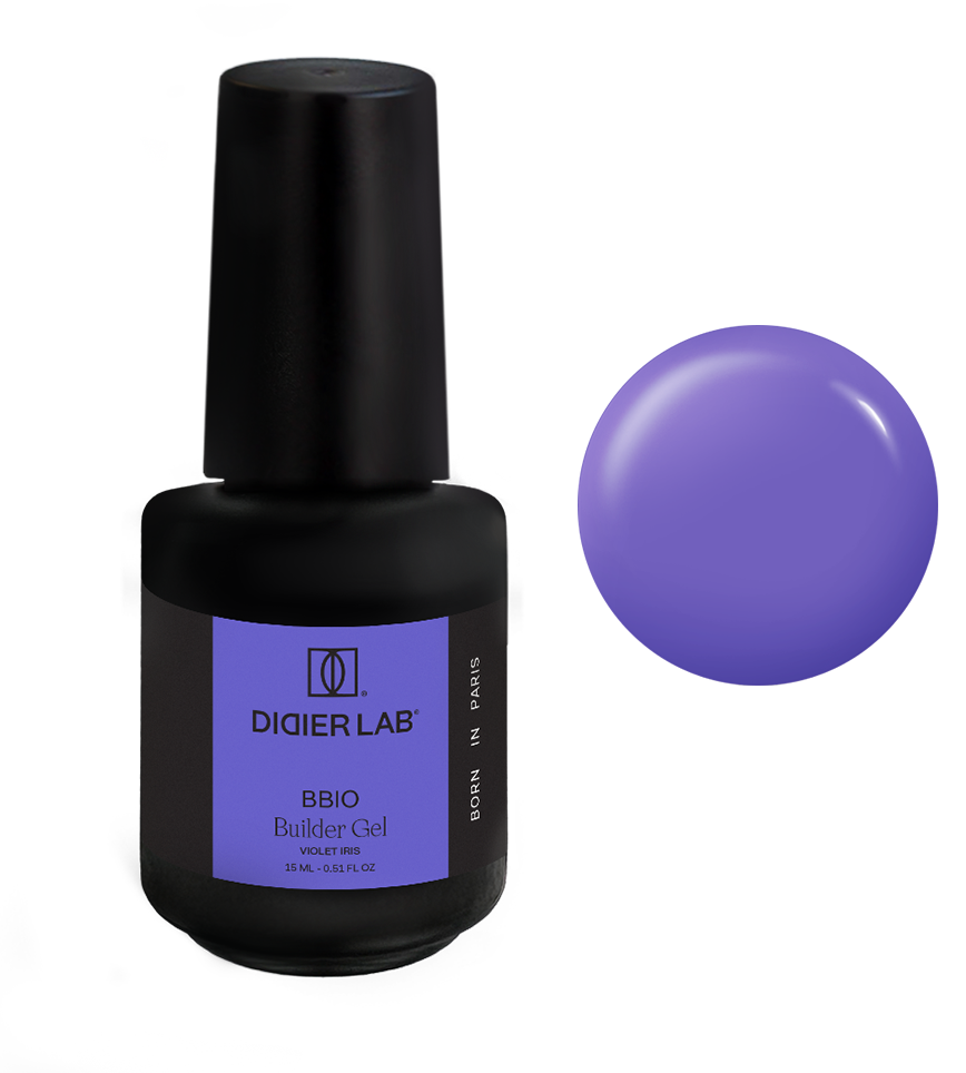 Gel Builder BBIO - ICONIC, Violet Iris - "Didier Lab" 15ml