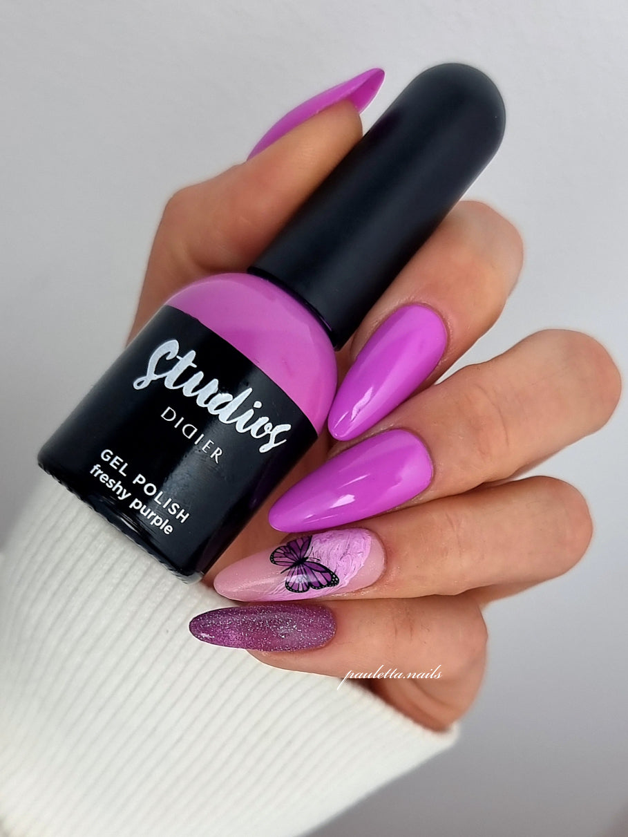 Lac semipermanent - Studios - Freshy Purple "Didier Lab", 8ml