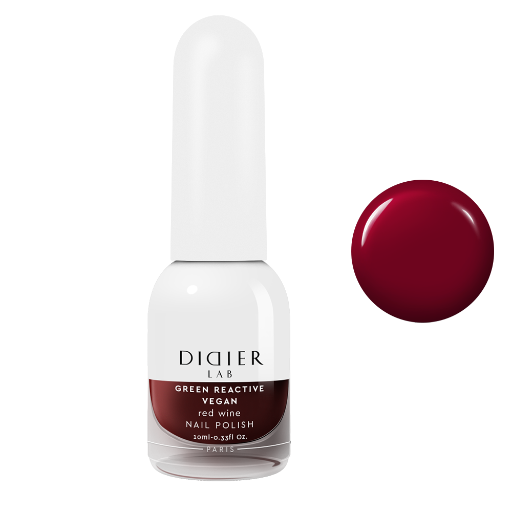 Lac unghii Vegan - Red Wine "Didier Lab”, 10ml