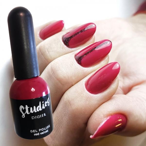 Lac semipermanent - Studios - Red velvet "Didier Lab", 8ml