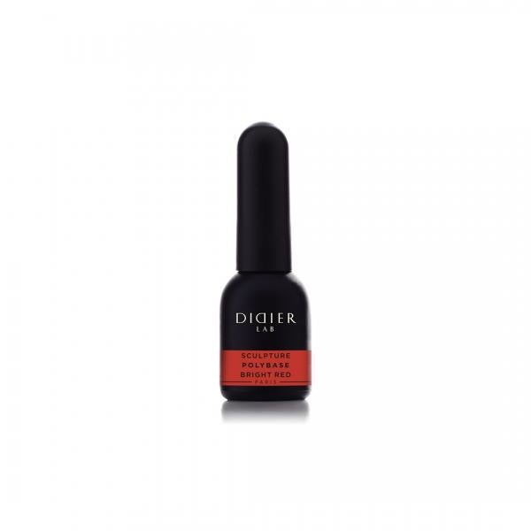 Lac Polibaza Sculpture "Didier Lab", Bright Red, 10ml - Didier Lab Romania