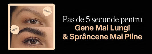 Obiceiul de 5 secunde pentru gene mai lungi și sprâncene mai pline
