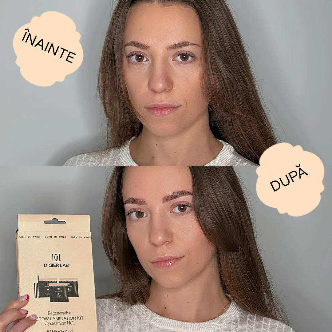 Kit de laminare regenerativă a sprâncenelor, Didier Lab