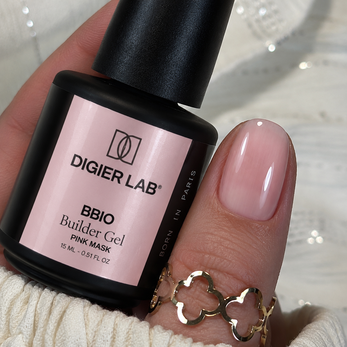 Gel Builder BBIO - Pink Mask, "Didier Lab", 15ml