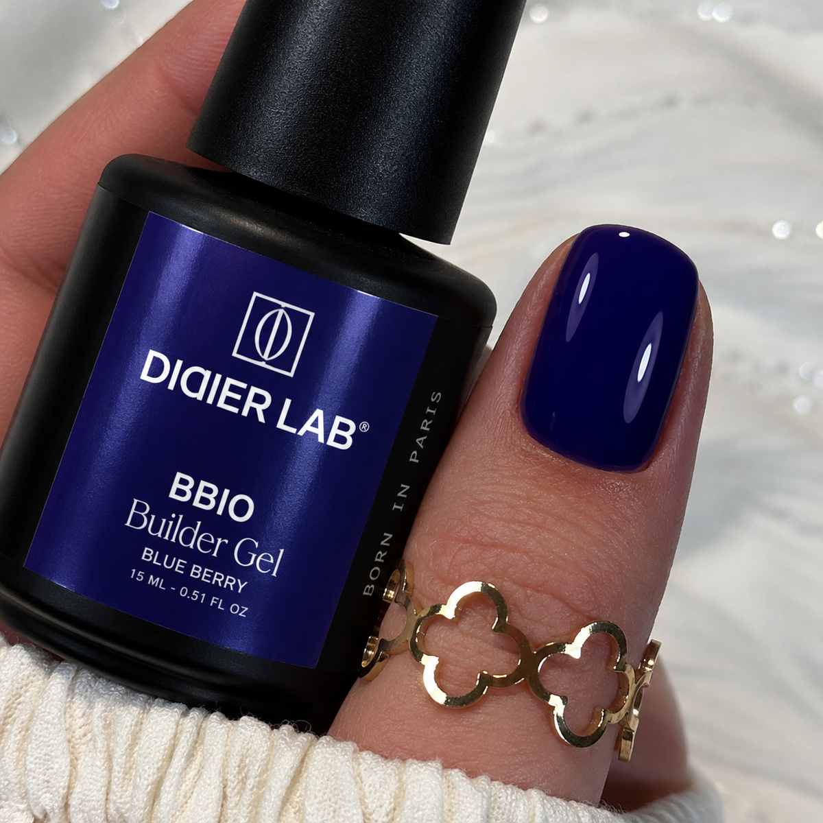 Gel Builder BBIO - ICONIC, Blueberry - "Didier Lab" 15ml