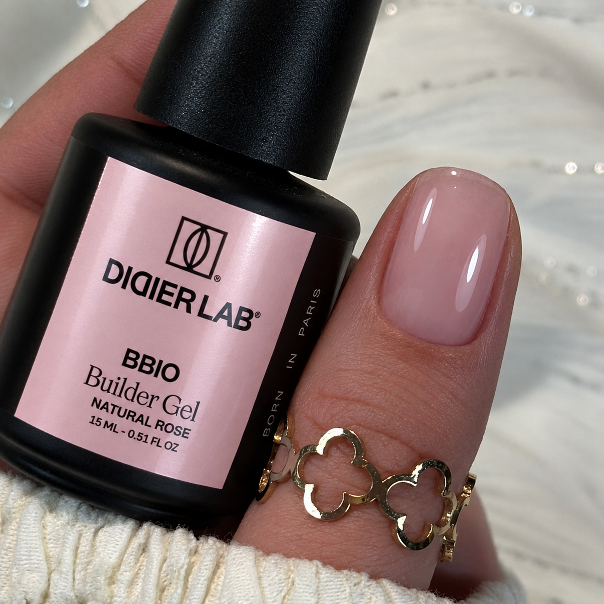 Gel Builder BBIO - Natural Rose, "Didier Lab", 15ml