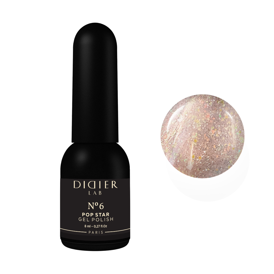 Lac semipermanent - Pop Star - Nr. 6 "Didier Lab", 8ml