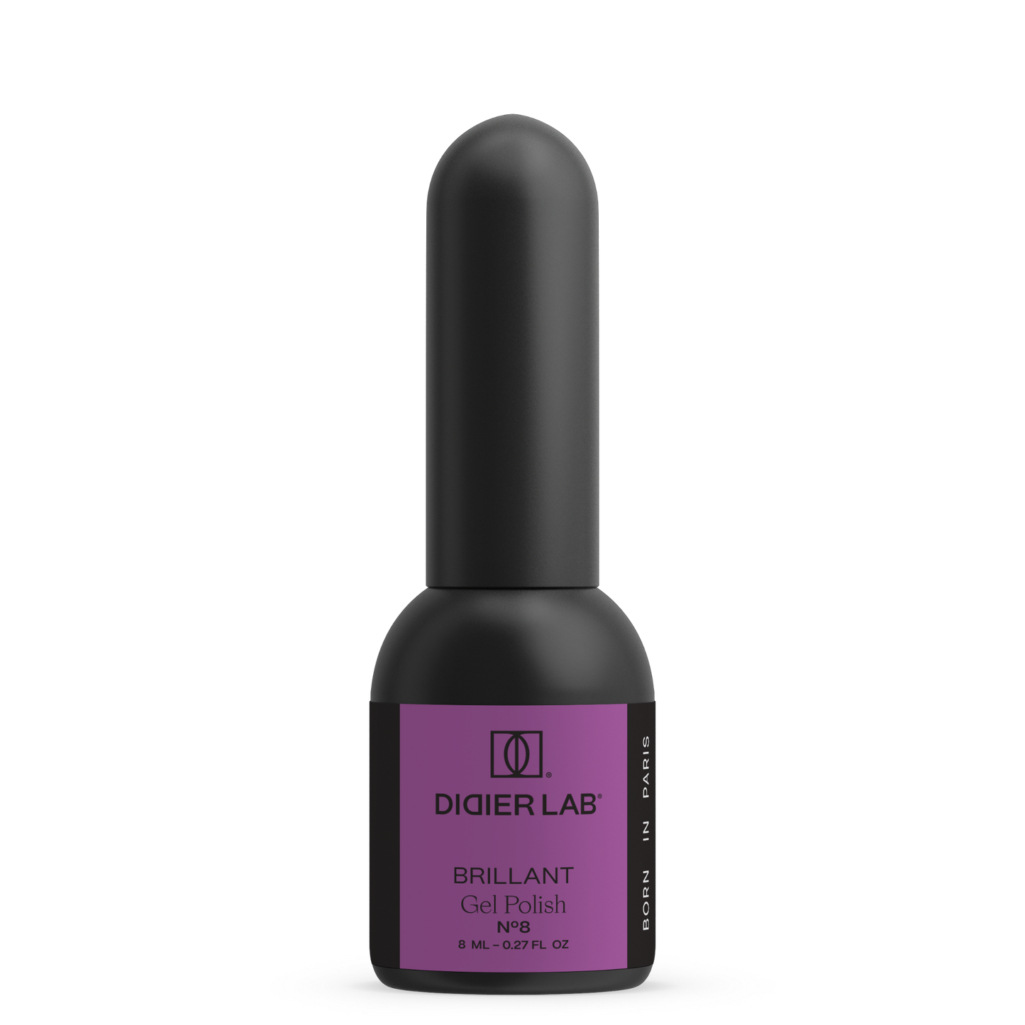 Lac semipermanent - Brillant - Nr. 8 "Didier Lab",  8ml