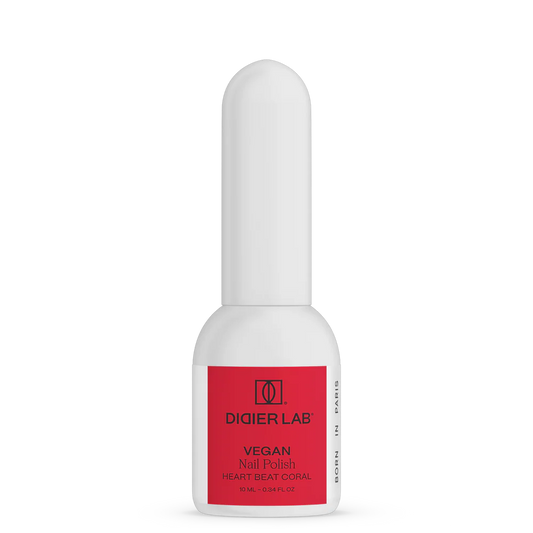 Lac unghii Vegan - Heart Beat Coral "Didier Lab”, 10ml