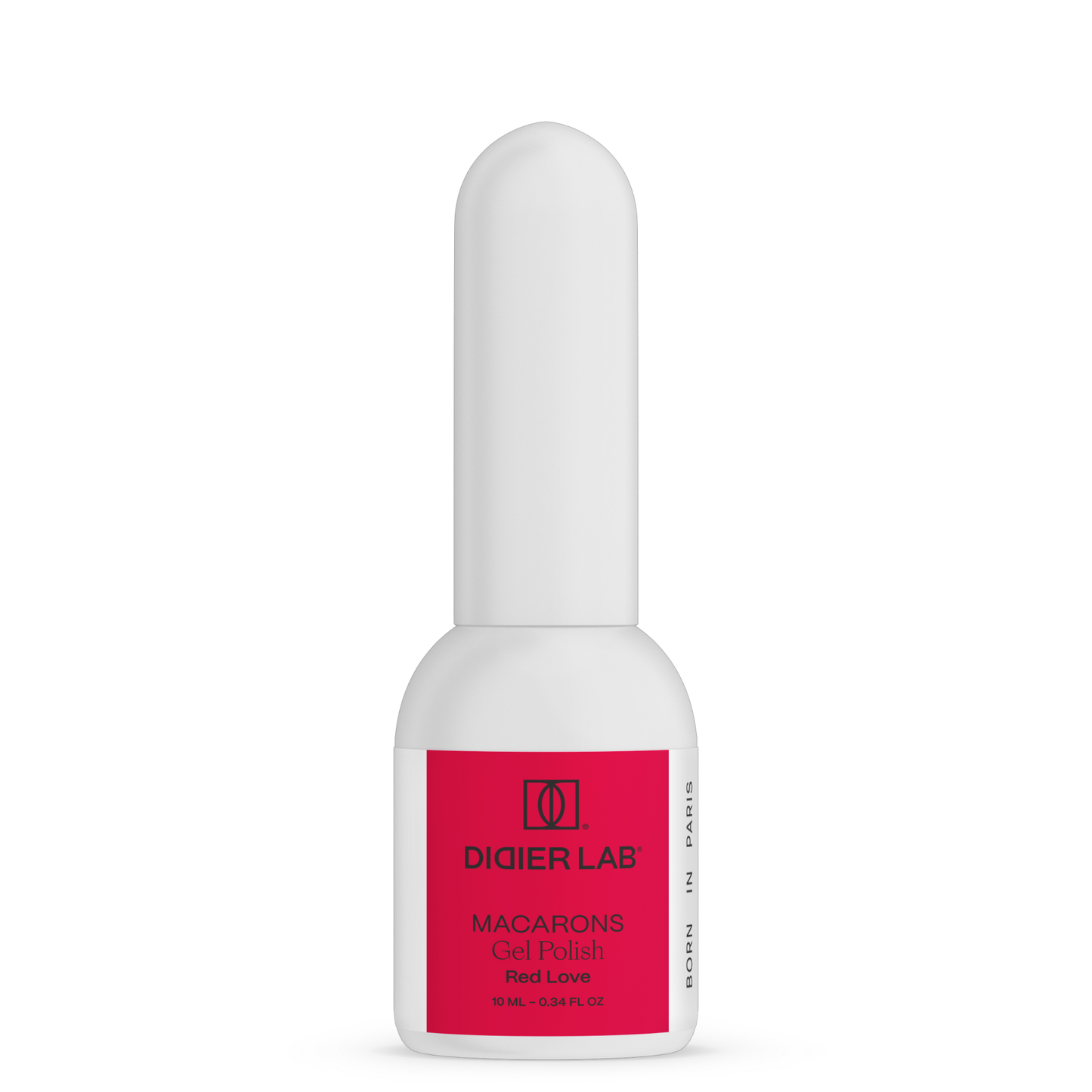 Lac semipermanent - Macarons - Red Love, "Didier Lab", 10ml
