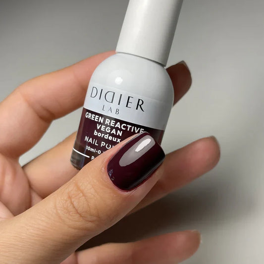 Lac unghii Vegan - Bordeux "Didier Lab”, 10ml