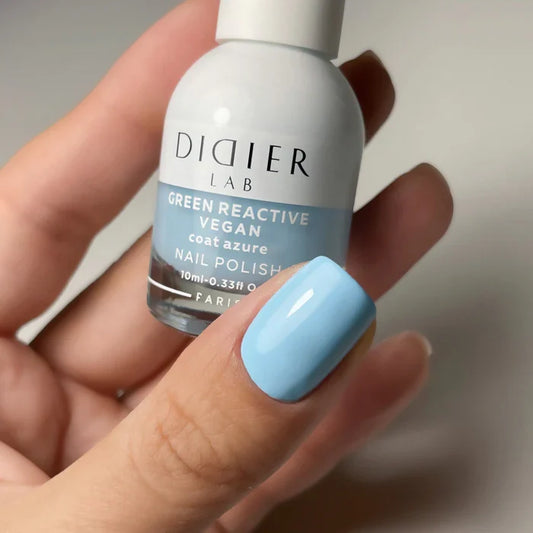 Lac unghii Vegan - Coat Azure "Didier Lab”, 10ml