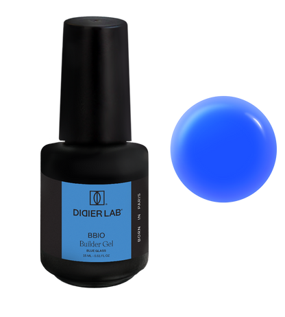 Gel Builder BBIO - GLASS, Blue Glass - "Didier Lab" 15ml
