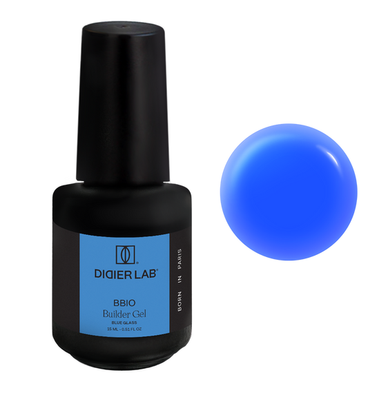Gel Builder BBIO - GLASS, Blue Glass - "Didier Lab" 15ml