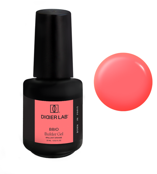 Gel Builder BBIO - ICONIC, Brillant Orange - "Didier Lab" 15ml
