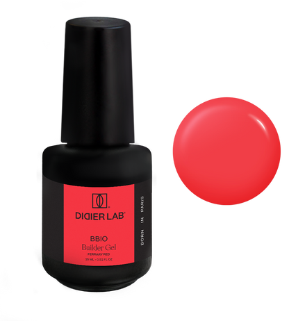 Gel Builder BBIO - ICONIC, Ferrary Red - "Didier Lab" 15ml