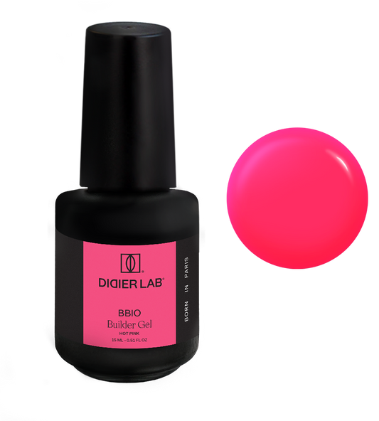 Gel Builder BBIO - ICONIC, Hot Pink - "Didier Lab" 15ml