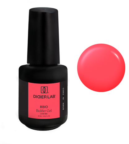 Gel Builder BBIO - ICONIC, Love Red - "Didier Lab" 15ml