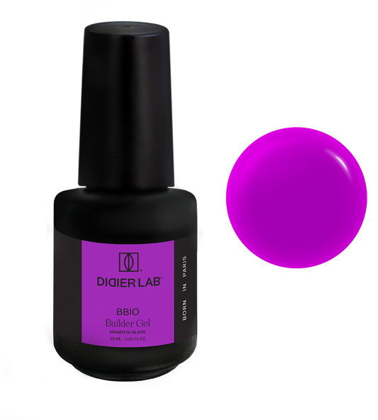 Gel Builder BBIO - GLASS, Magenta Glass - "Didier Lab" 15ml