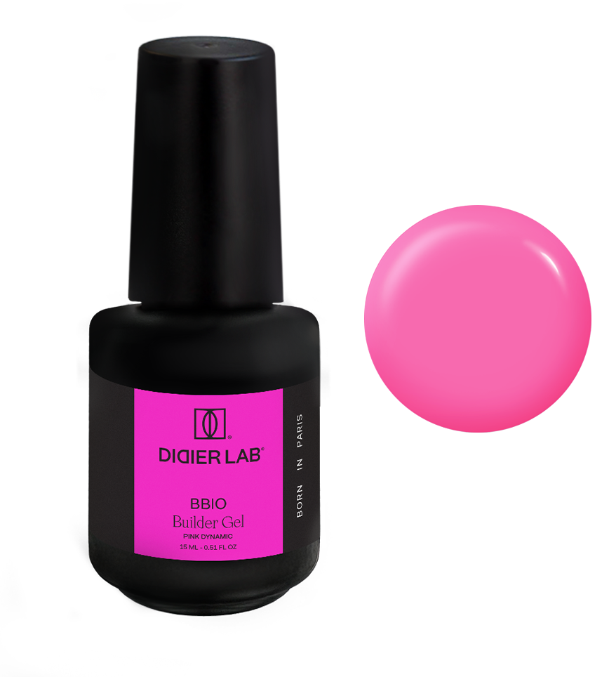 Gel Builder BBIO - ICONIC, Pink Dynamic - "Didier Lab" 15ml