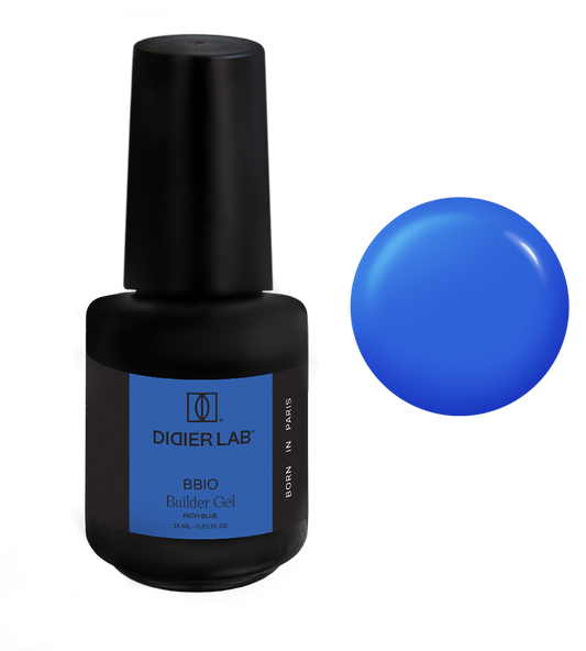 Gel Builder BBIO - ICONIC, Rich Blue - "Didier Lab" 15ml