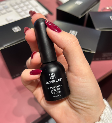 Top Coat fără degresare SLIM FIT - Didier Lab, 10 ml