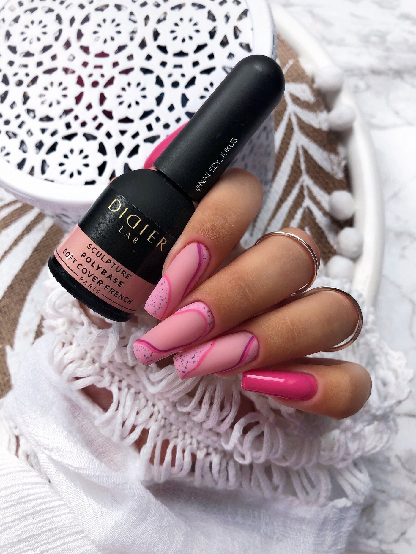 Lac Polibaza Sculpture "Didier Lab", Soft Cover French, 10ml - Didier Lab Romania