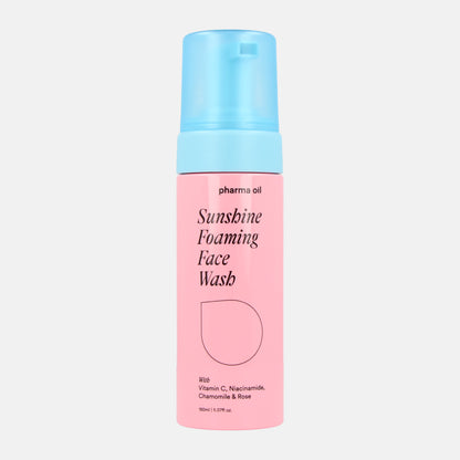 Spuma pentru curatarea pielii fetei SUNSHINE - 150 ml